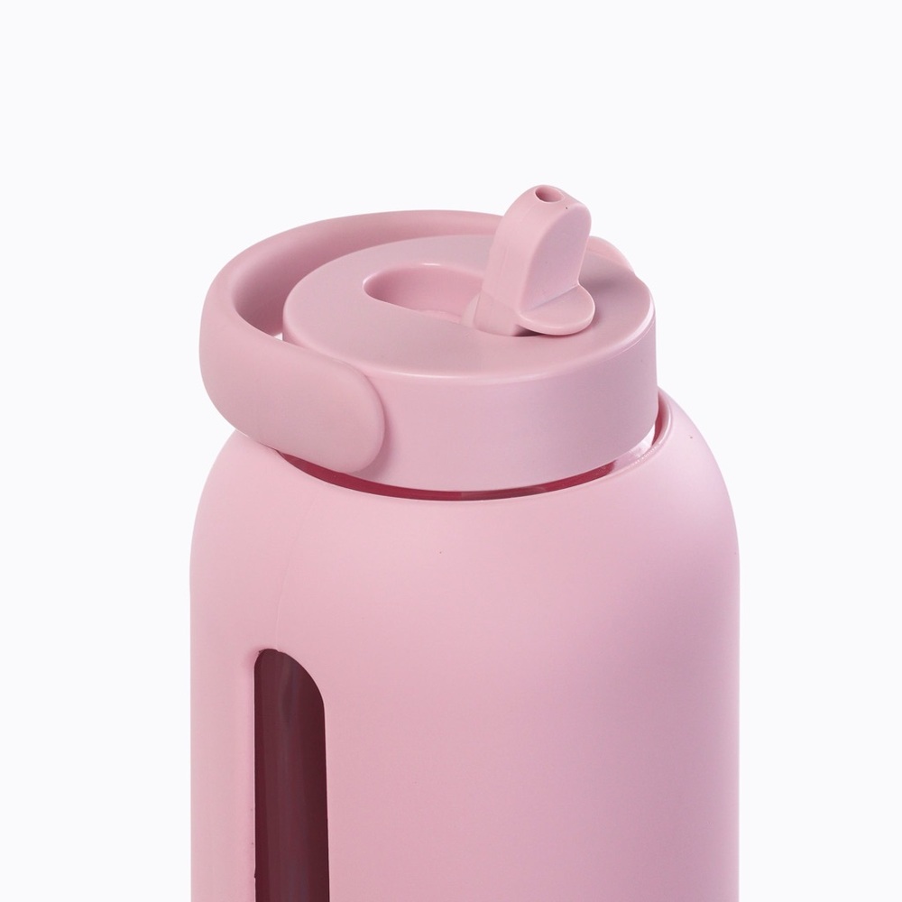 Bink Big Bottle — 36 OZ Glass Water Bottle (Pastel) BRAND NEW